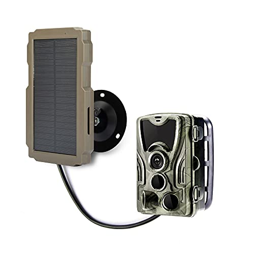 Batterie solaire pour caméra de chasse 2400mAh : finie la corvée des piles jetables