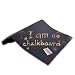 Blackboard Wall Sticker Chalkboard Wall Paper Wall Decal Large Adhesive Chalk Board Sticker Self Adhesive Wall Paper for Home Child Room School & Office 17.7 x 78.7 inches with 5 Free Chalk Sticks