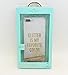 Kate Spade New York Clear Liquid Glitter Case for Apple iPhone 6 Plus / 6S Plus 5.5" - Gold/Glitter is My Favorite Color