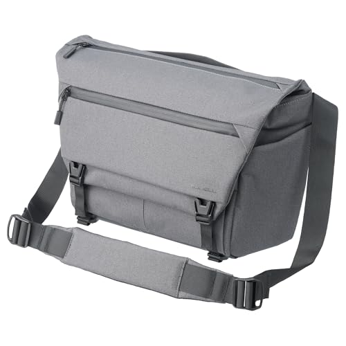 ハクバ 【Amazon.co.jp限定】 HAKUBA カメラバッグ プラスシェル シティメッセンジャー8 G05 AZ グレー ショルダーバッグ カメラショルダー トップアクセス 普段使い AMZSP-CT05MS8GY 4977187001761
