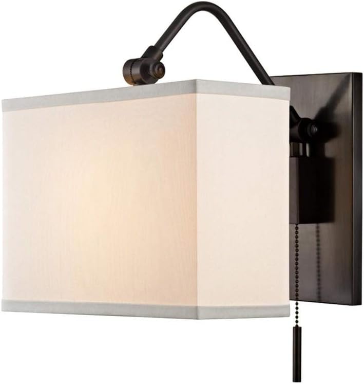 Buy 1 get 1 🔥 Hudson Valley Lighting 5421-OB Leyden - One Light Wall Sconce - 9 Inches Wide by 13.5 Inches High, Old Bronze Finish with White Fabric Shade Up To 40% OFF Hudson Valley Lighting 5421-OB Leyden - One Light Wall Sconce - 9 Inches Wide by 13.5 Inches High, Old Bronze Finish with White Fabric Shade