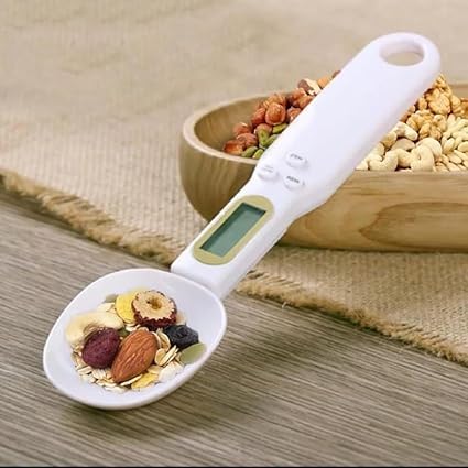 GAMAHA Portable Electronic Digital Kitchen Weighing Scale Spoon Food Weight Machine for Diet, Nutrition, Health, Fitness, Baking & Cooking-image-25