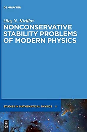 Nonconservative Stability Problems of Modern Physics book cover