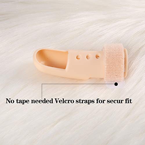 Havenport 15 Pcs Finger Splint Brace, Mallet Finger Splints Pinky, Plastic Finger Protector Support For Arthritis Basketball, Adjustable Finger Immobilizer For Broken Finger Joint Fracture Pain #TOP4