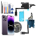 RongZy pour iPhone 14 Pro Haut-Parleur Remplacement pour iPhone 14 Pro Speaker Sonnerie De Réparation avec Outils