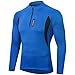 Produktbild MEETWEE Herren Radtrikot Fahrradtrikot Langarm, Fahrradbekleidung Radshirt Fahrradshirts für Männer, Atmungsaktive Cycling Jersey Schnell Trocknen Radsport Bekleidung