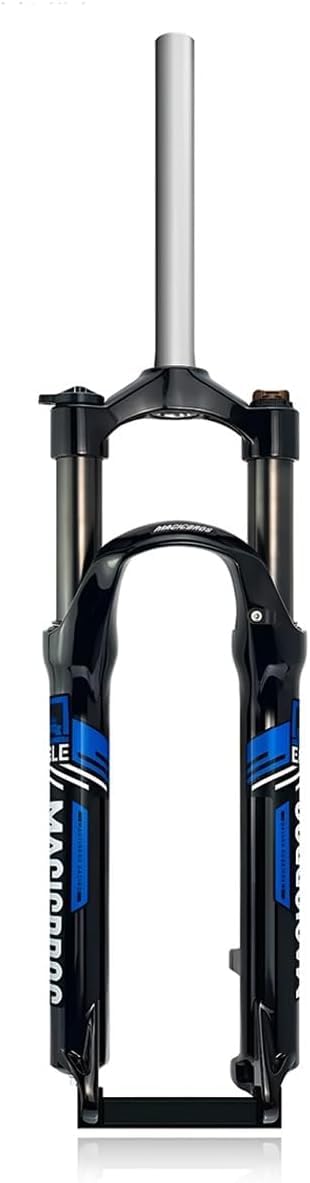 CuNtoHHH 26 Inch Mountain Bike Suspension Fork 1-1/8" Straight Steerer Threadless Front Fork V Disc Brake 26'' Spring Fork Travel 110mm QR 9mm Manual Lockout Bike Mechanical Forks