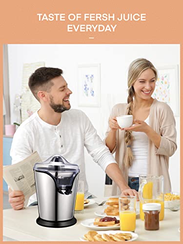 FOHERE Electric Citrus Juicer with Dual Cones — view 9