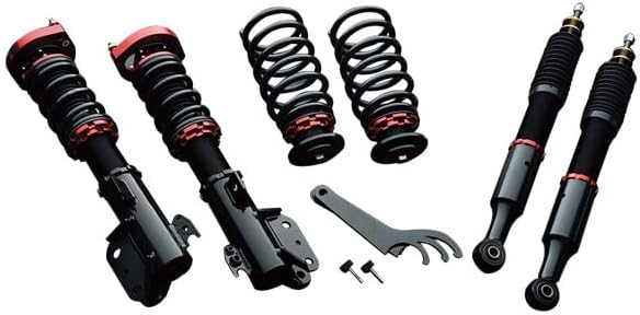 Amazon ミラココア 車高調 L675s スタビライザー未搭載車 プロスペックステージ2 全長式 フルタップ 減調ダイヤル付 車高調整 サスペンション Spiegel シュピーゲル 車高調キット 車 バイク