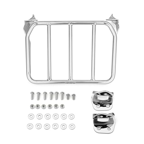 Porte-bagages moto Softail FXBR Breakout 2018-2024 support acier noir