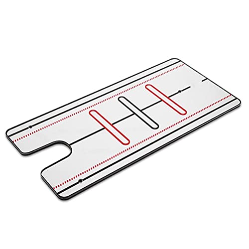 Aramox - Aramox Puttermatte, Acryl-Haltungsspiegel für das Puttertraining, Korrigieren Sie Ihre Golfhaltung mit Kompaktem Design für den Innen- und Außenbereich