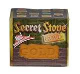 Simba Secret Stone Gold 2 – Ausgrabungsset mit Barren, 1 zufälliger Schatz aus 8 Varianten, Gold oder Halbedelstein, Forscher Spielzeug zum Ausgraben und Sammeln, ab 3 Jahre