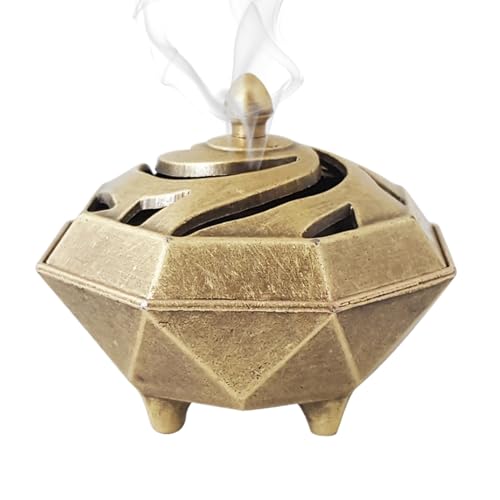 Soporte para varillas de incienso de aleación de zinc, quemador de cono perfumado de alta calidad, dispensador de aleación de zinc, regalo de meditación calmante y versátil, herramienta de ambientador Soporte para varillas de incienso de aleación de zinc, quemador de cono perfumado de alta calidad, dispensador de aleación de zinc, regalo de meditación calmante y versátil, herramienta de ambientador