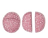 ☁️ Estas fundas están fabricadas con materiales suaves y lavables como algodón para garantizar la comodidad del bebé durante los viajes. El color rosa no solo añade un toque de estilo y personalidad, sino que también es atractivo para los bebés y combina con otros accesorios o el estilo del asiento de coche.