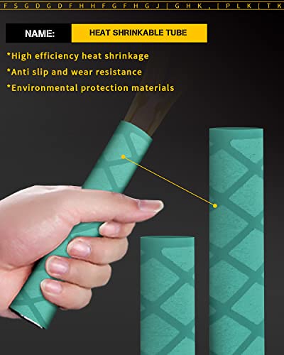 Gaine thermorétractable verte 40 mm : isolation et grip optimal - 2
