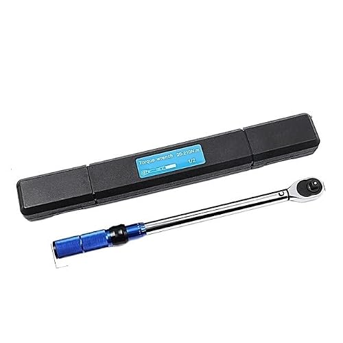 Guochenjie 1-2 20-210Nm Allen Key Set Torque Ratchet Wrench 1/4 Key 3/8 Switch Spanner 1/2 Mechanical Automotive Bicycle Tools 5-25N.m Hand Tools(1-2 20-210Nm)