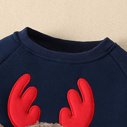 Ldiawnshi Kindermode Pasgeboren Baby Jongen Meisje Lange Mouw Kerst Herten Romper Jumpsuit Kleding - Afbeelding 5