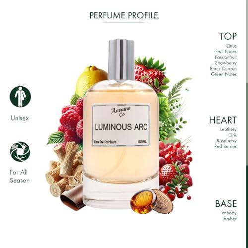 Image of Luminous Arc | Luxury Men Eau De Parfum | Fruity Sweet Woody | Perfume Spray for Man | Strong & Long Lasting Fragrance | Luxury Gift for Him | 100 ml