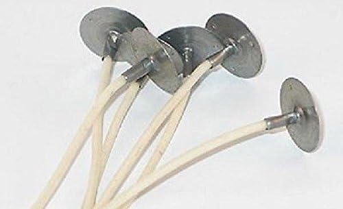 LX -18 Pretabbed Large Candle Wicks ~ 6 ~ Candle Making Supplies (100 PCS)