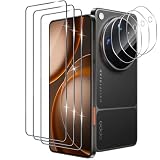 Xunzii Schutzfolie für OPPO Find X9 Ultra für Panzerglas, 3 Stück Bildschirmschutzfolie & 3 Stück Kameraschutz, 9H Festigkeit Anti-Kratzen Schutzglas, HD-Klar Panzer Schutz Glas, Bläschenfrei Folie