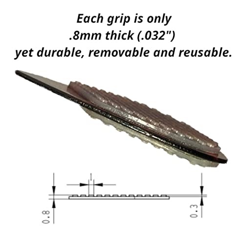 Livinwell Guitar Pick Grips 16Pc Large Grippy Not Sticky Durable Reusable Soft Thin Stick On Grip For Picks Non Slip Hold Control & Comfort #TOP3