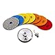 KURSTOL Diamant Polierscheibe Set Trocken - 4″/100mm 7st Polierpads Körnung 50x2/100x2/200x2/400, 1st M14-Gewinde Aluminium-Stützteller, 1st Adapter für Granit Marmor Kunststein Quarz