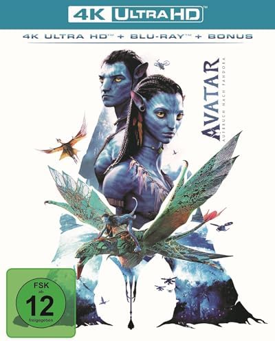 Avatar: Aufbruch nach Pandora UHD Blu-ray: 4K Ultra HD Blu-ray + Blu-ray