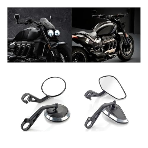 Espejos retrovisores estilo retro para Speed Triple 1200RR de aluminio 2