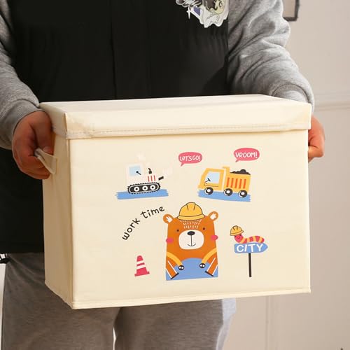 Boîte rangement jouets pliable pour chambre d'enfant encombrée et tri de vêtements