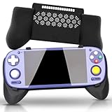 Felt Grip 2-in-1 for Retroid Pocket 5 & G2 Black Reversible Screen Cover & Thick Comfort Grip Case with Felt Wrap Ergonomic RP 5 G2 Handheld 2n1 Deluxe from JCSFY Official