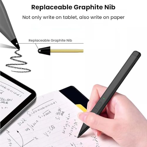 Image of KXT Surface Pen Pencil Slim Pen 2 Stylus for Microsoft Surface Pro 11 /10 /9 /8 /7 /6 /X /Book with Palm Rejection,Tilt Sensitivity,4096 Pressure Sensitivity,Magnetic Attachment (MBLAC-5)