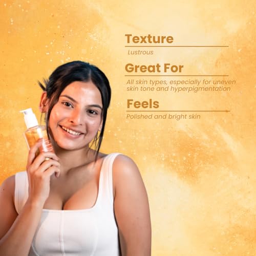 Image of Suroskie Bloom Glaze Brightening Glow 2-in-1 Body Scrub Wash with Glycolic Extract, Liquorice & Niacinamide for Tan Removal & Even Skin Tone - Exfoliating Shower Gel for Women & Men