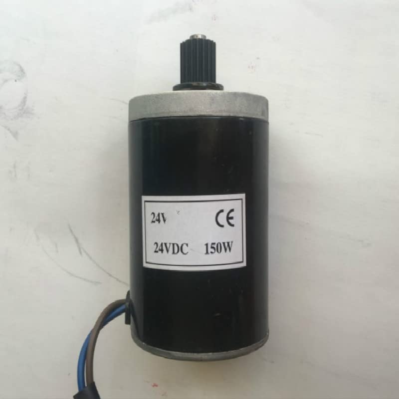 Davitu DC Motor - 150W 24V Mini Lathe Motor machine tool special permanent magnet dc brush motor - (Voltage(V): 24V)