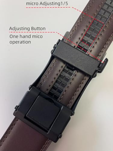 Men's Classic Dress Belt, Black3