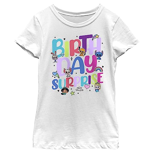 Disney Doorables Birthday Surprise Girls Short Sleeve Tee Shirt - Main Image