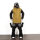 Markenname: JSGJHXF Skianzug JSGJHXFLTVT Markenskianzug Herren/Damen Snowboardjacken Hosenanzüge Warmer Schneemantel Atmungsaktive Tarnung wasserdichte Skianzüge, Sets   5, XL