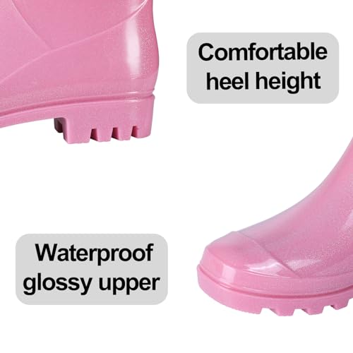 Image of Asgard Women's Tall Rain Boots Waterproof Knee High Rainboots Rubber Garden Boots