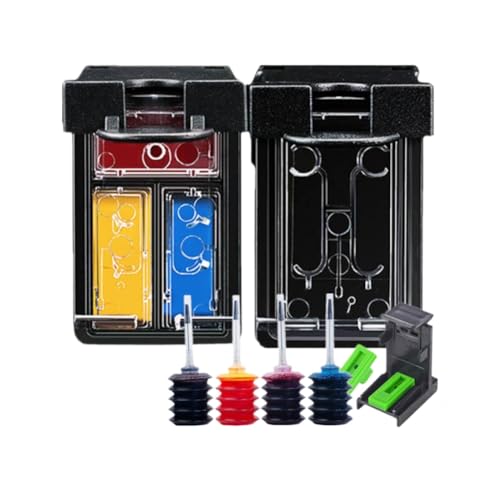 Cartouche rechargeable 64XL avec kit 30ml d'encre haute autonomie pour série photo 7858