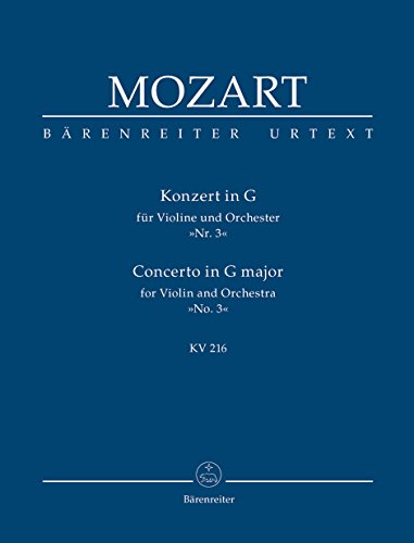 Image of Wolfgang Amadeus Mozart-Violin Concerto No.3 In G K.216-Trumpet and Violin-Study