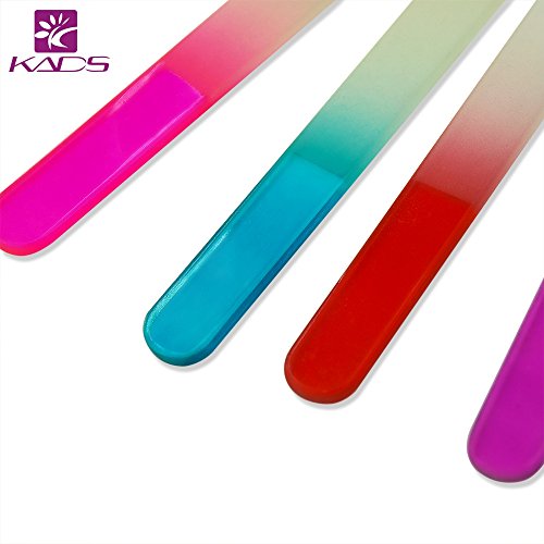 KADS Glasnagelfeile inklusive hochwertigem Etui, für perfekte Nagelpflege Nagelfeile aus Glas/Kristall-Nagelfeile… – Bild 3
