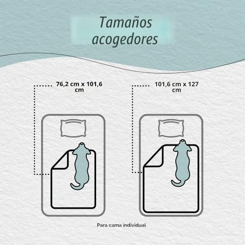 Miniatura 5 de Best Friends By Sheri Shag - Manta De Pelo Para Mascotas - Relajante - Color Hielo - 76 X 102 Cm