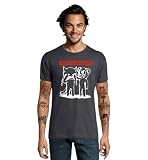 RadioStream Camiseta Radiohead Música Rock Grupo Concierto (FR/ES, Letras, M, Regular, Regular, Gris)
