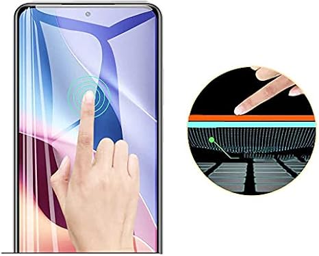 Galaxy S24 FE Zore Maxi Slim Tempered Glass Screen Protector with Fingerprint Recognition