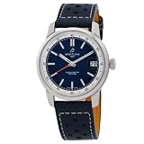 Breitling Top Time B31 38mm Watch with Blue Leather Strap