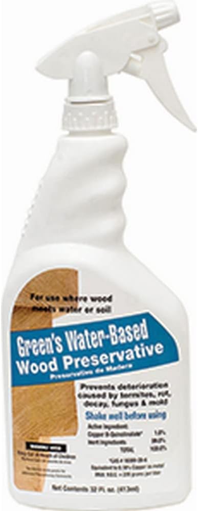1 Quart Green's Clear Wood Preservative