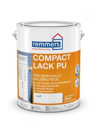 Preisvergleich Produktbild Remmers Aidol Compact-Lack PU - weiß 750ml