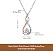 Angelady Colgante de Plata para Mujer Collares Infinitos para Niñas Cumpleaños Aniversario...