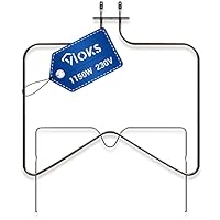 VIOKS Heizelement 230V 1150W Ersatz für Whirlpool 481010375734 Indesit C00324022 EGO 2041494000 Heizelemente für Bauknecht Ignis Backofenheizung für Backofen Herd Einbauherd Elektroherd