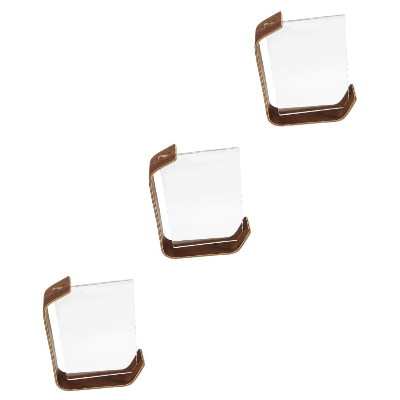 Cadres photo suspendus lot de 3 pour optimiser l'espace mural du bureau