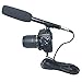 Bestshoot Condenser Interview Microphone Photography Shotgun Mic for Video Camcorders DSLR DV Camcorder 11 inches/27cm Camera Microphone with Metal Holder, Anti-Wind Foam Cap XLR Cable